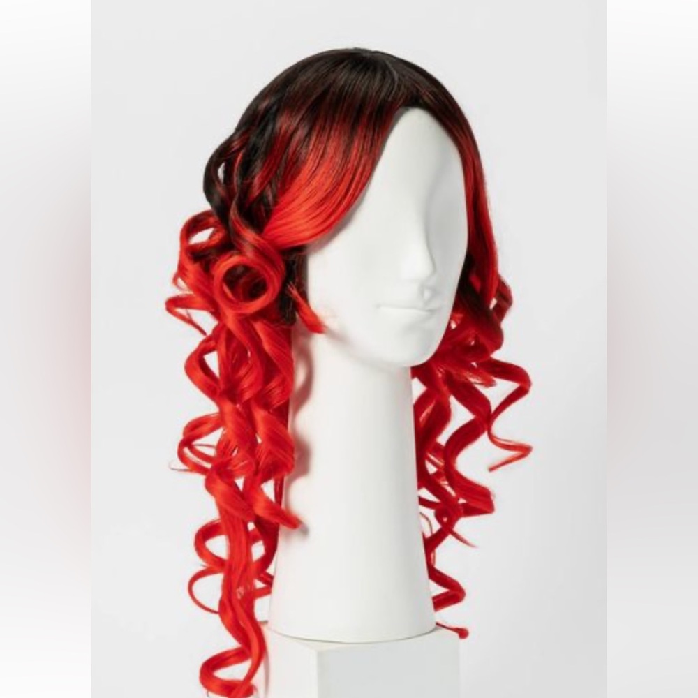Hyde and Eek Boutique Adult Sorceress Wig - red and black NEW